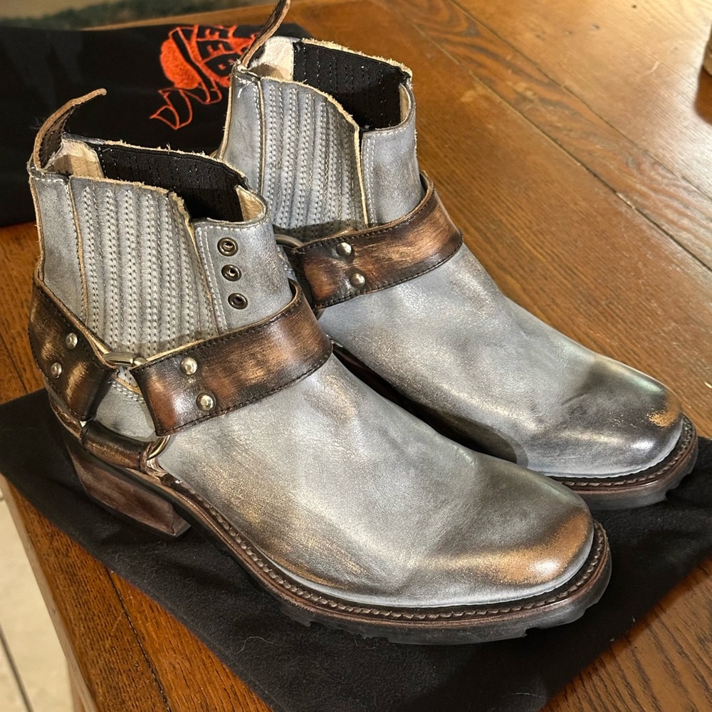 Freebird Whiskey Boots Ice size 8